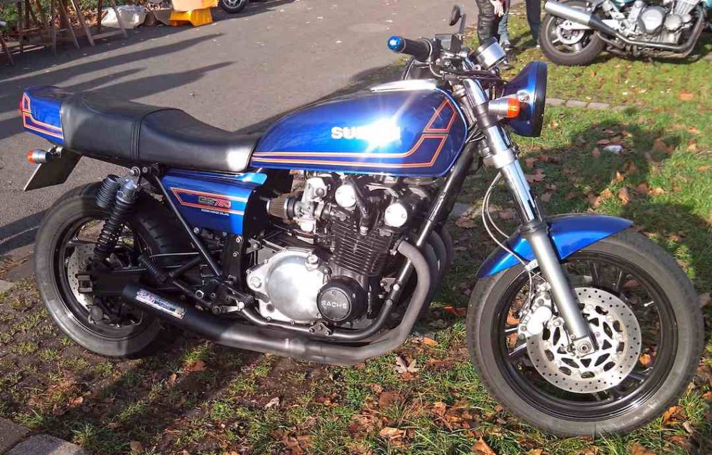 Suzuki GS750 articulo Historia de las motocicletas Suzuki: Un legado